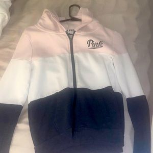 VS PINK Colorblock Zip up